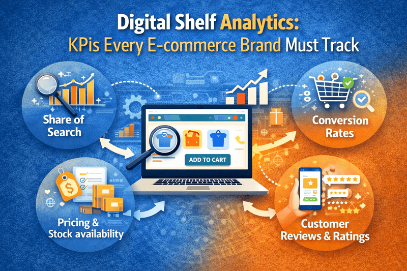 Digital Shelf Analytics: KPIs Every E-commerce Brand Must Track