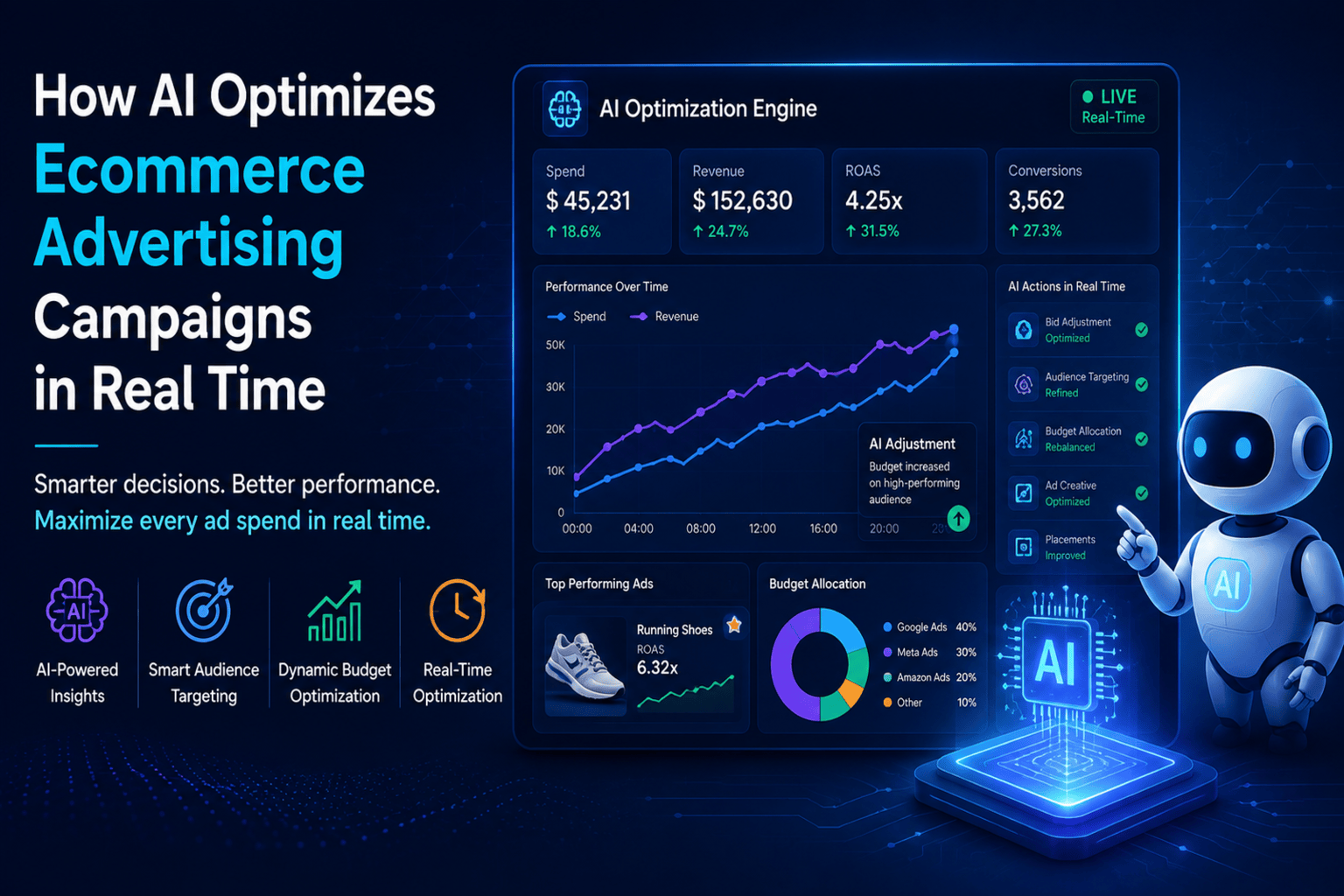 How AI Optimises Ecommerce Advertising Campaigns in Real Time
